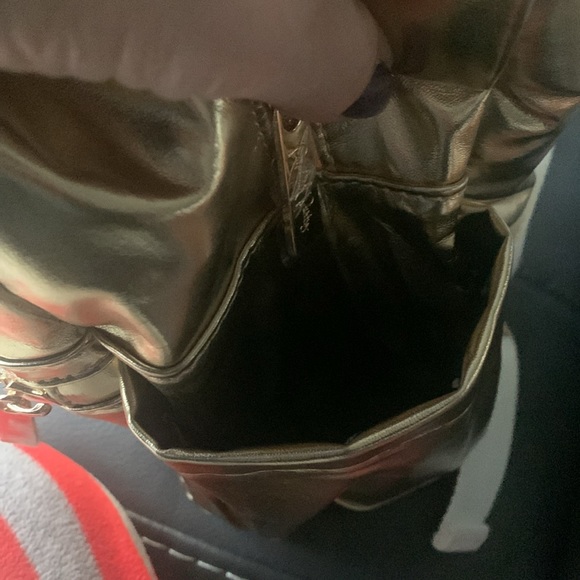 NEW PACKED PARTY oh my stars backpack in gold - Picture 6 of 7